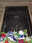 Гробница Жака Картье в соборе Св. Винсента.