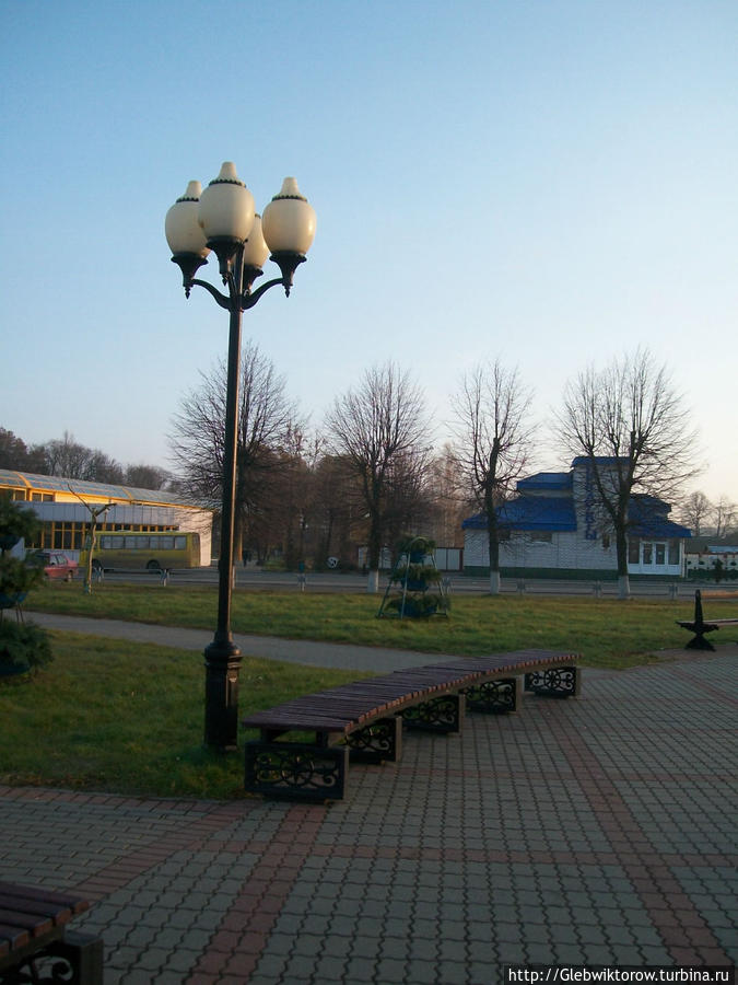 Прогулка по утреннему Шклову в конце осени Шклов, Беларусь