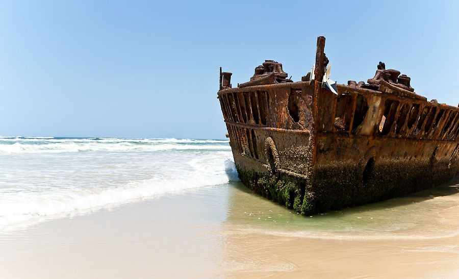 #4 Maheno Shipwreck Остров Фрейзер, Австралия