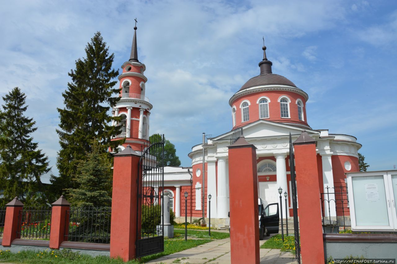 Усадьба князей Трубецких - Ахтырка и церковь Ахтырской иконы