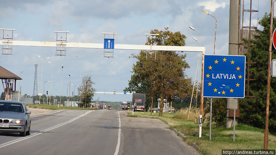 Граница Латвии и Литвы Граница Латвии и Литвы