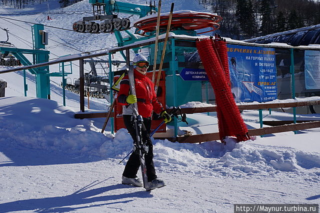 На крутых склонах Южно-Сахалинск, Россия На крутых склонах Южно-Сахалинск, Россия