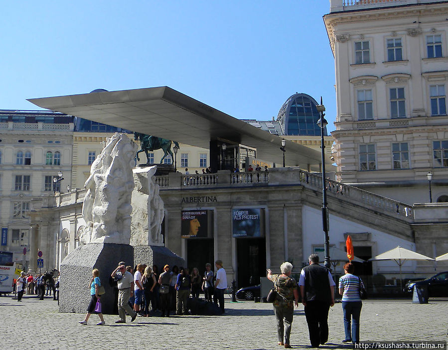 Площадь Йозефсплац Вена, Австрия