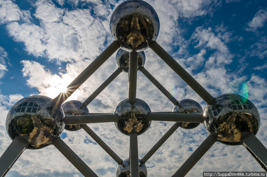 Чудесный Брюссель: Атомиум и Мини-Европа Брюссель, Бельгия