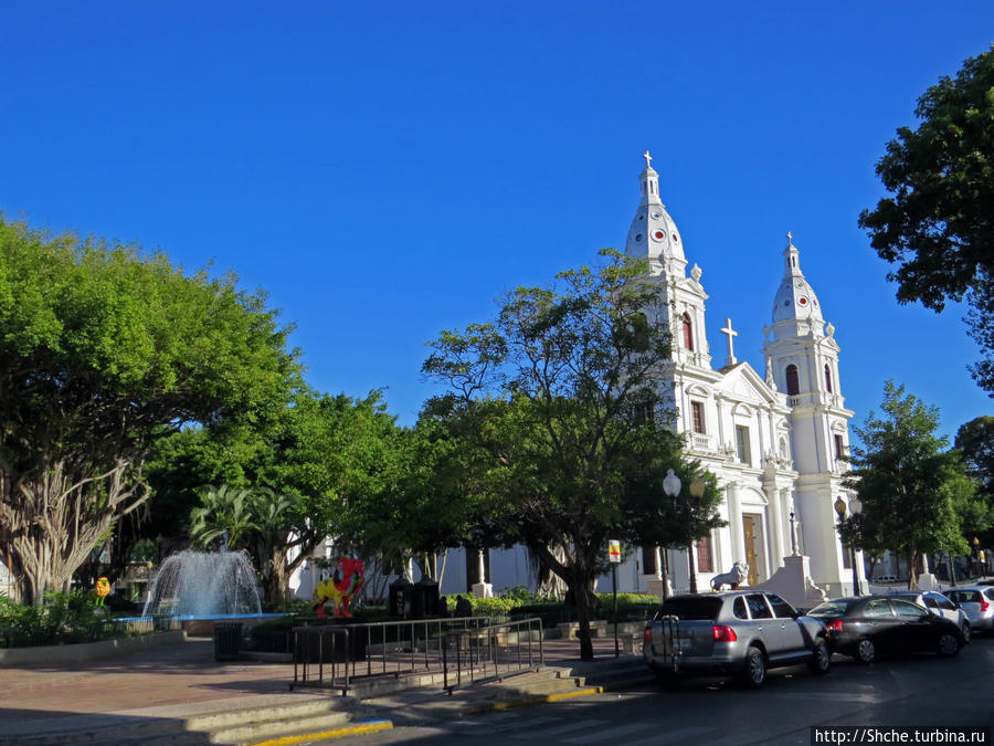Но прогулка закончилась выходом на центральную площадь Plaza Degetau, по ней прогуляемся позже:)) Понсе, Пуэрто-Рико