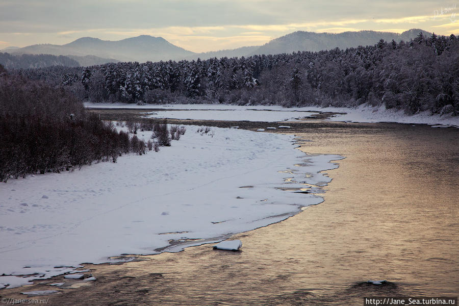 Река Бия Телецкое озеро, Россия