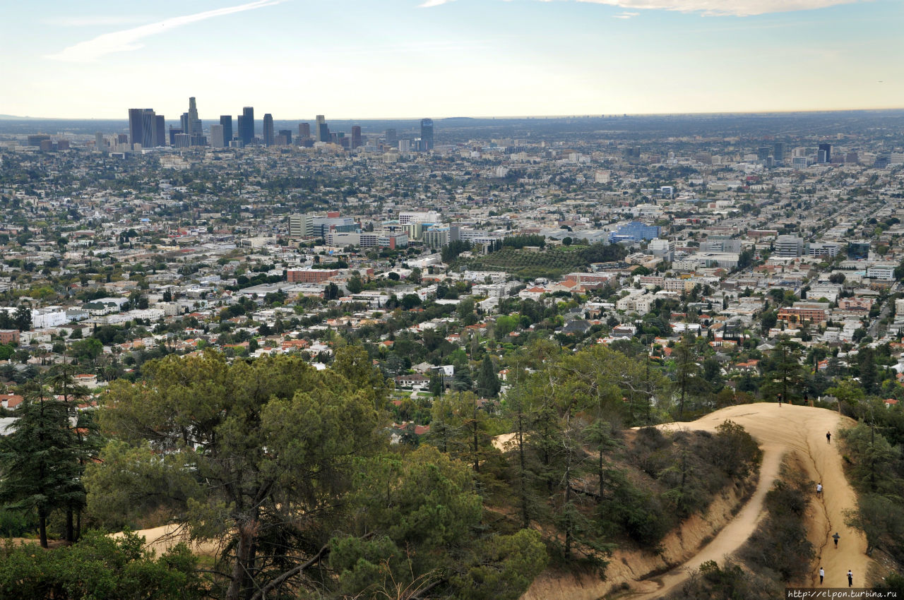 Панорамы города Ангелов Лос-Анжелес, CША