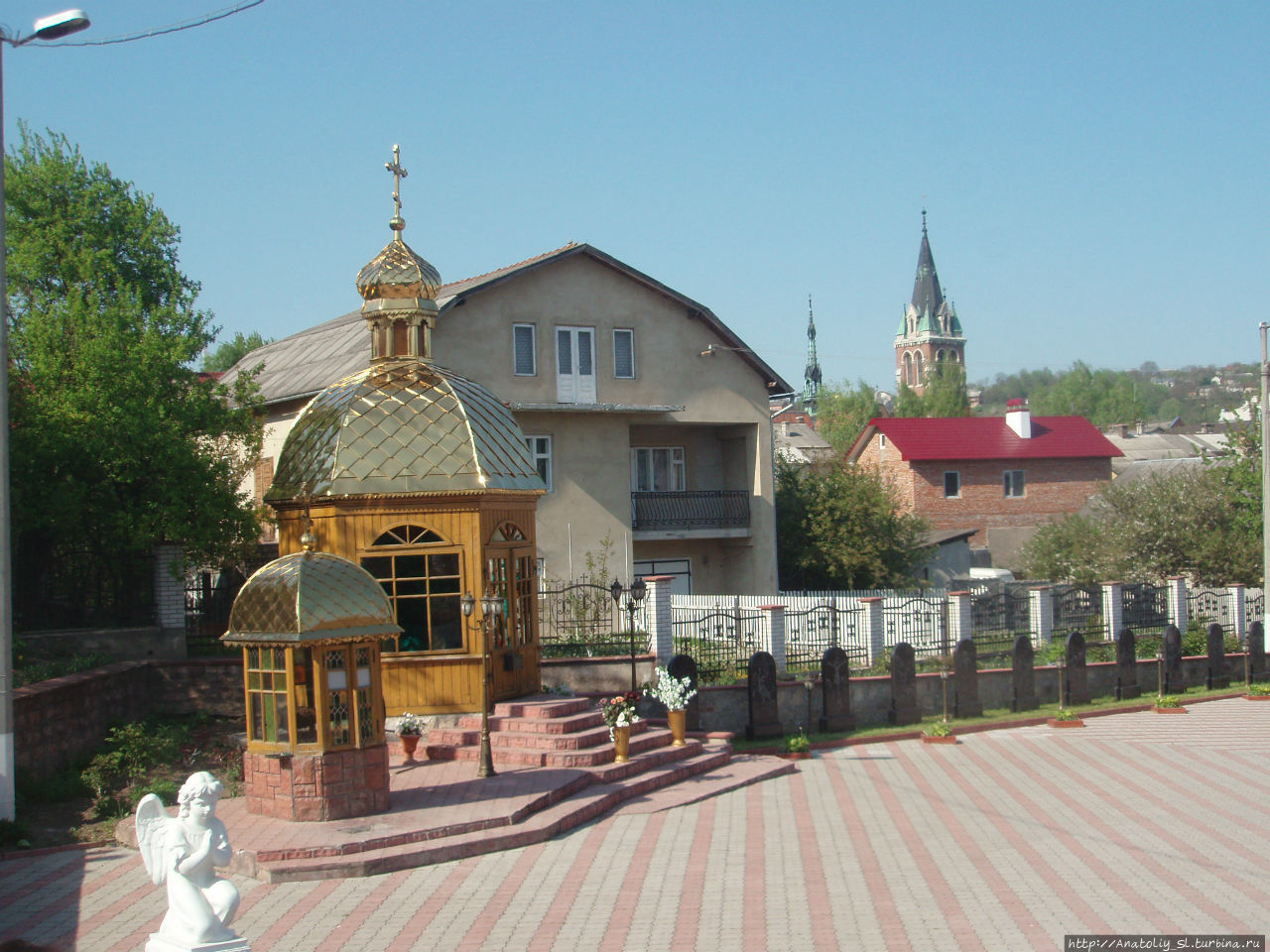 Прогулка по городу  Чорткову (Западная Украина).