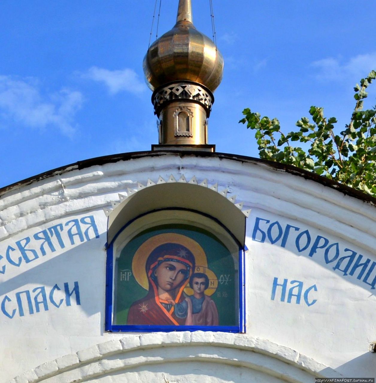 Гороховец. Казанская церковь - приглашение заглянуть в город