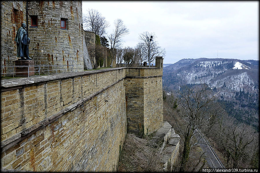 Замок в облаках Хехинген, Германия