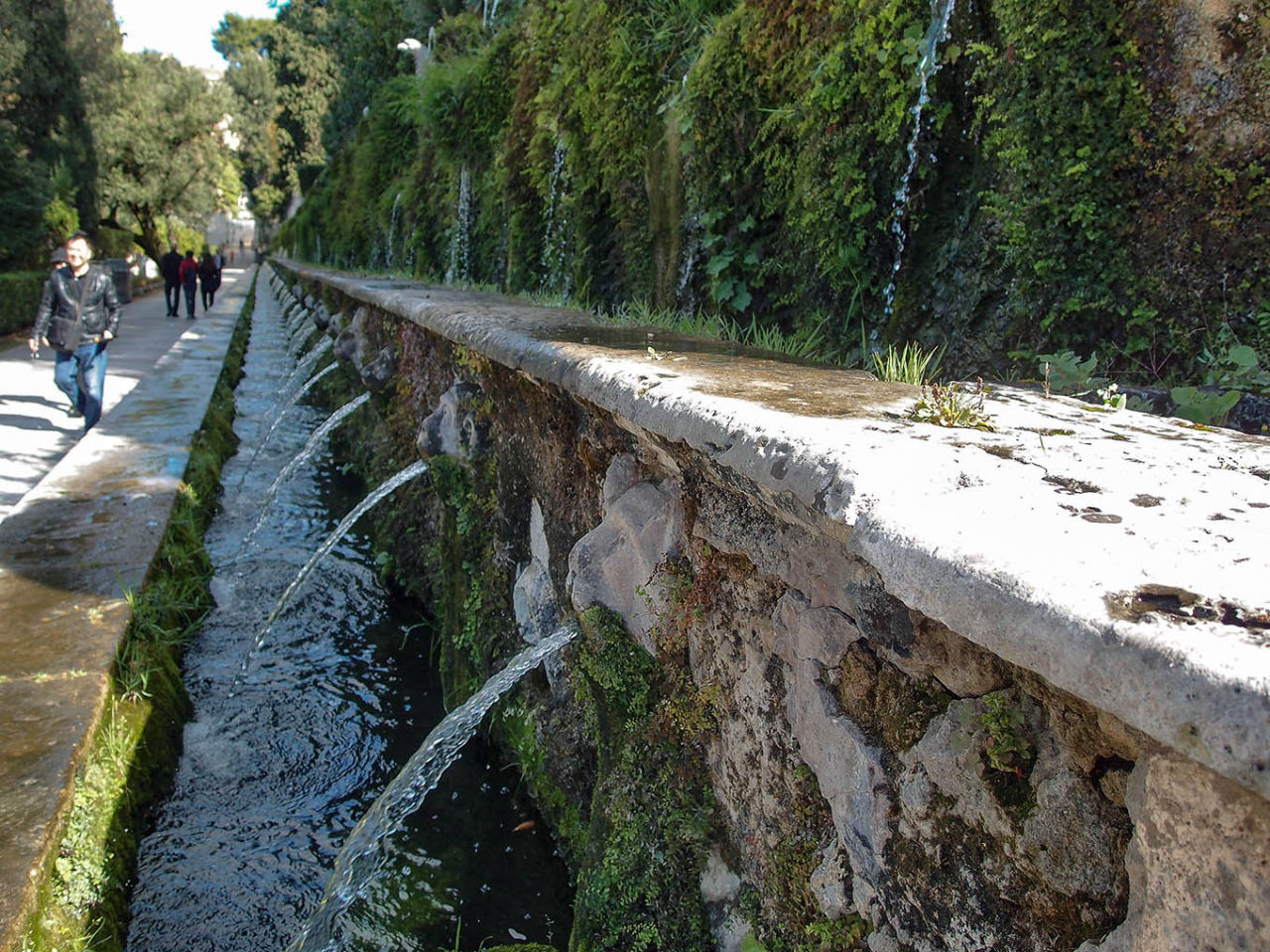 100 фонтанов Тиволи Тиволи, Италия