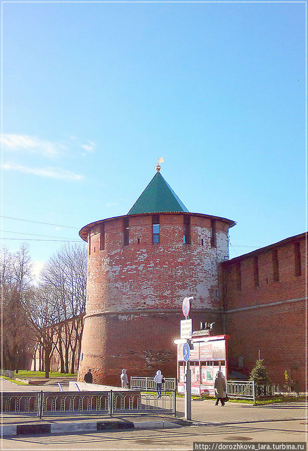 Кладовая башня. От слова «кладь» — здесь находились склады, преимущественно военные. Нижний Новгород, Россия