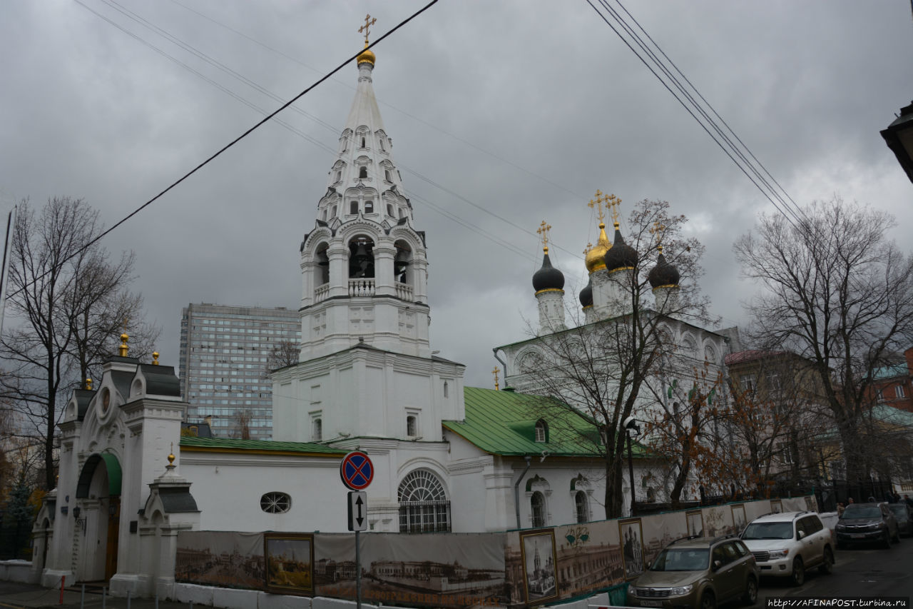 Святая Русь. Церковь Спаса на Песках Москва, Россия