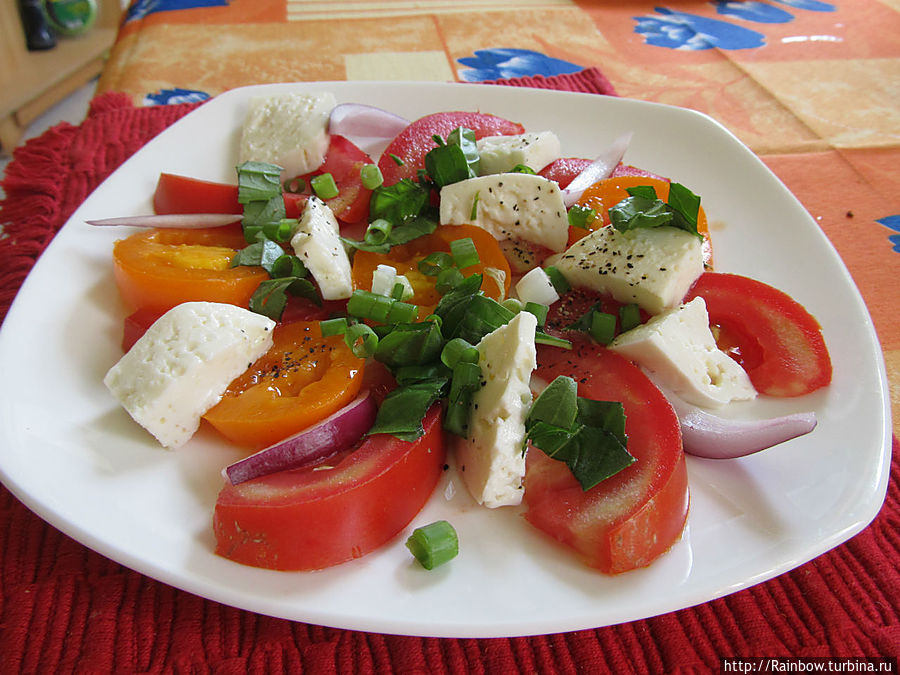 Видоизмененный итальянский салат с моццарелой Норт-Адамс, CША