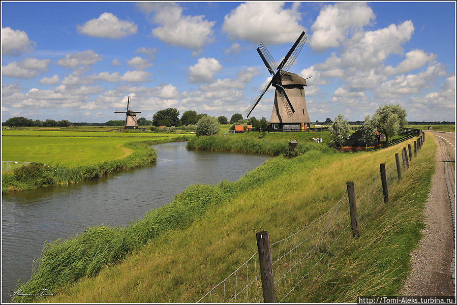 В стране ветряных мельниц Нидерланды