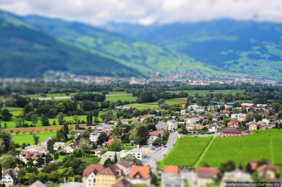 Маленькая страна Вадуц, Лихтенштейн