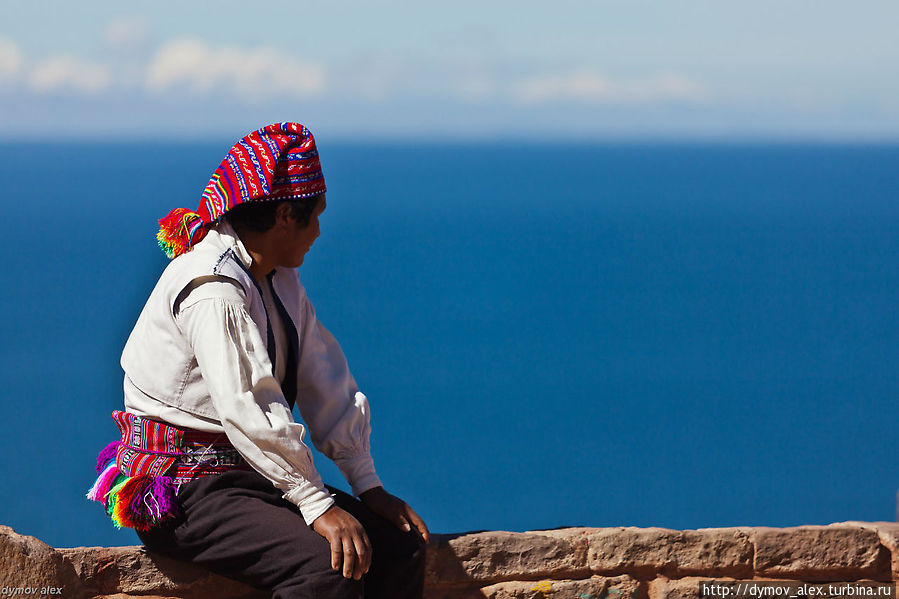 Титикака. Яркие цвета острова Taquile Остров Такуили, Перу