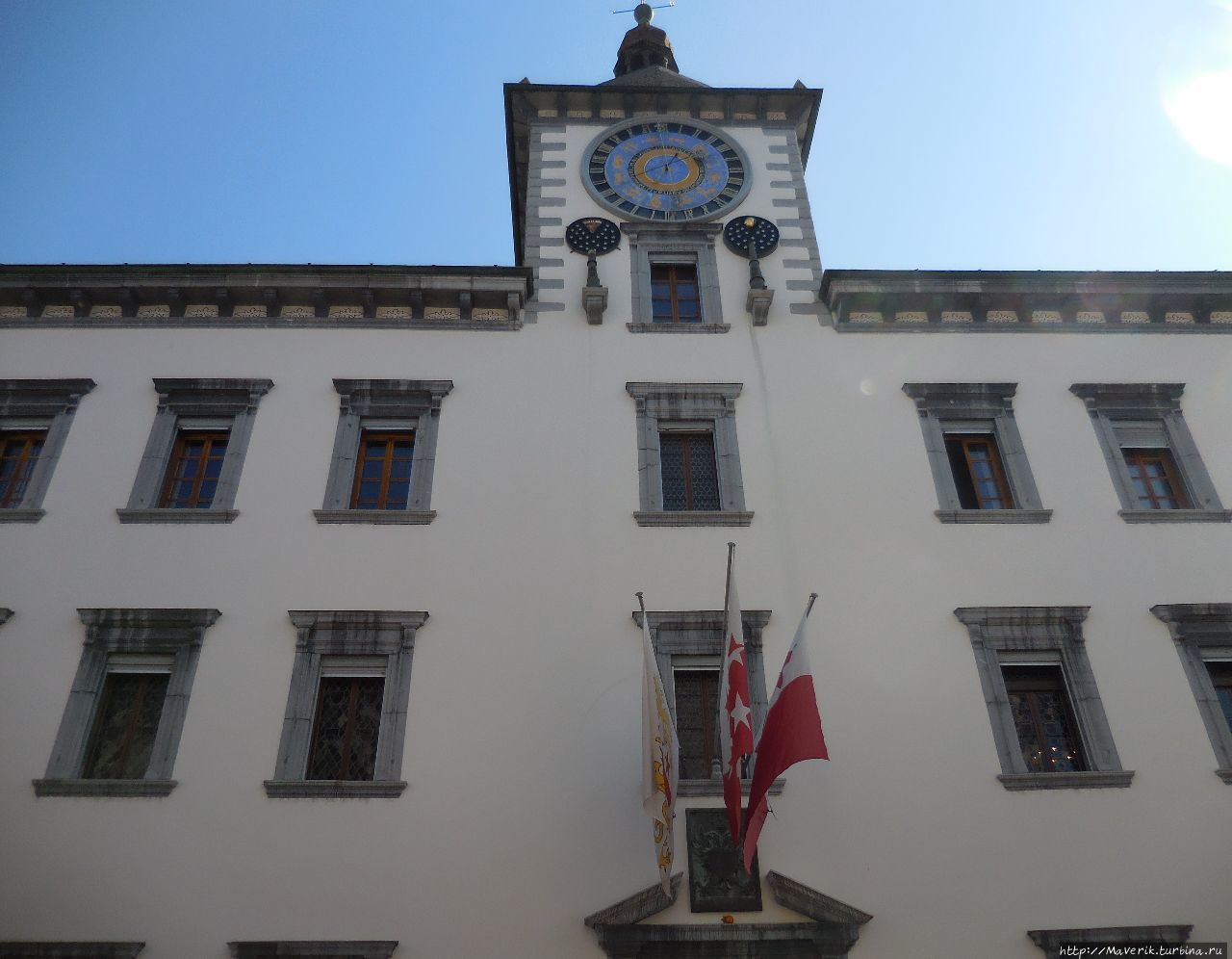 Hotel de Ville — ратуша Сьона. Сьон, Швейцария