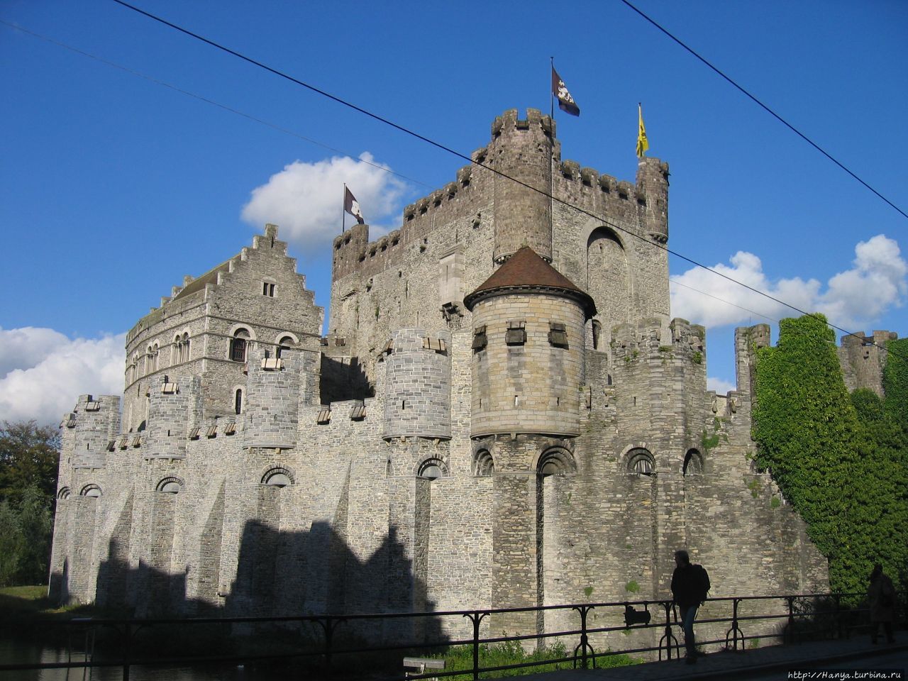 Графский замок в Генте Гент, Бельгия