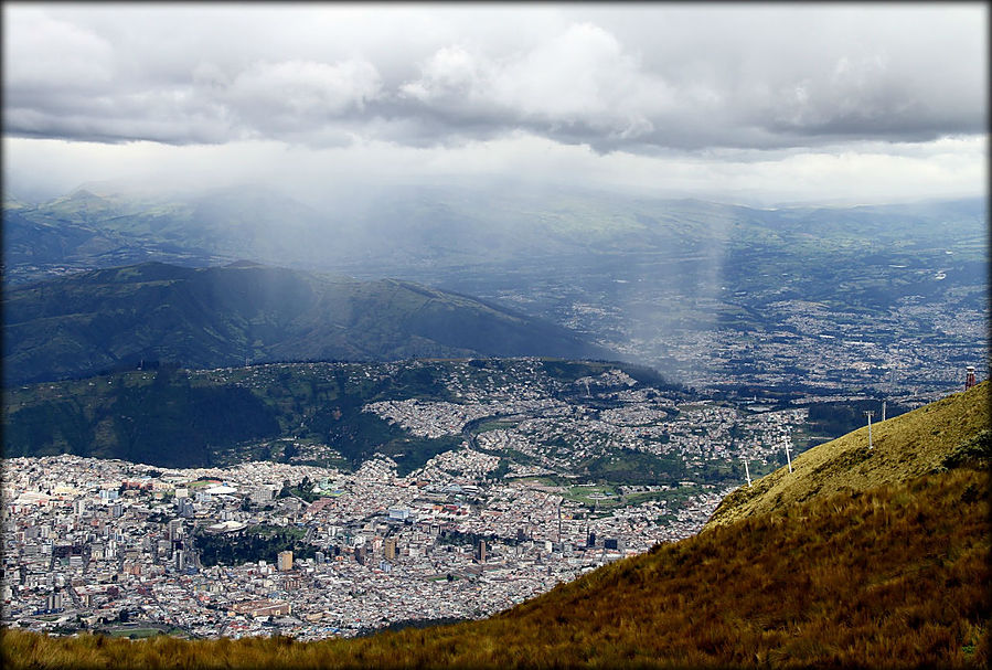 Самое красивое место в столице Эквадора Кито, Эквадор