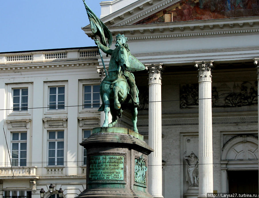 Памятник Готфриду Бульонскому Брюссель, Бельгия