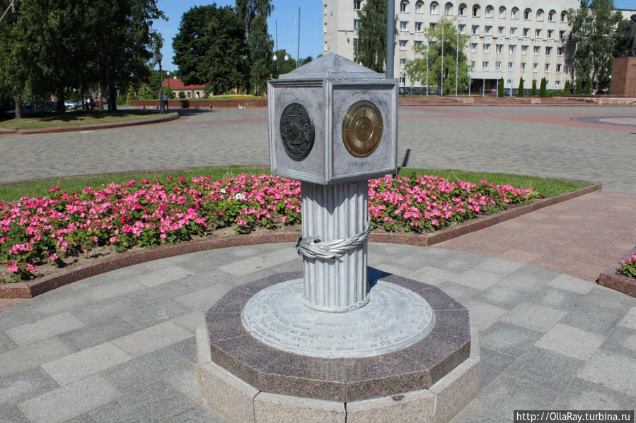 Знак «нулевого километра» Гродно, Беларусь