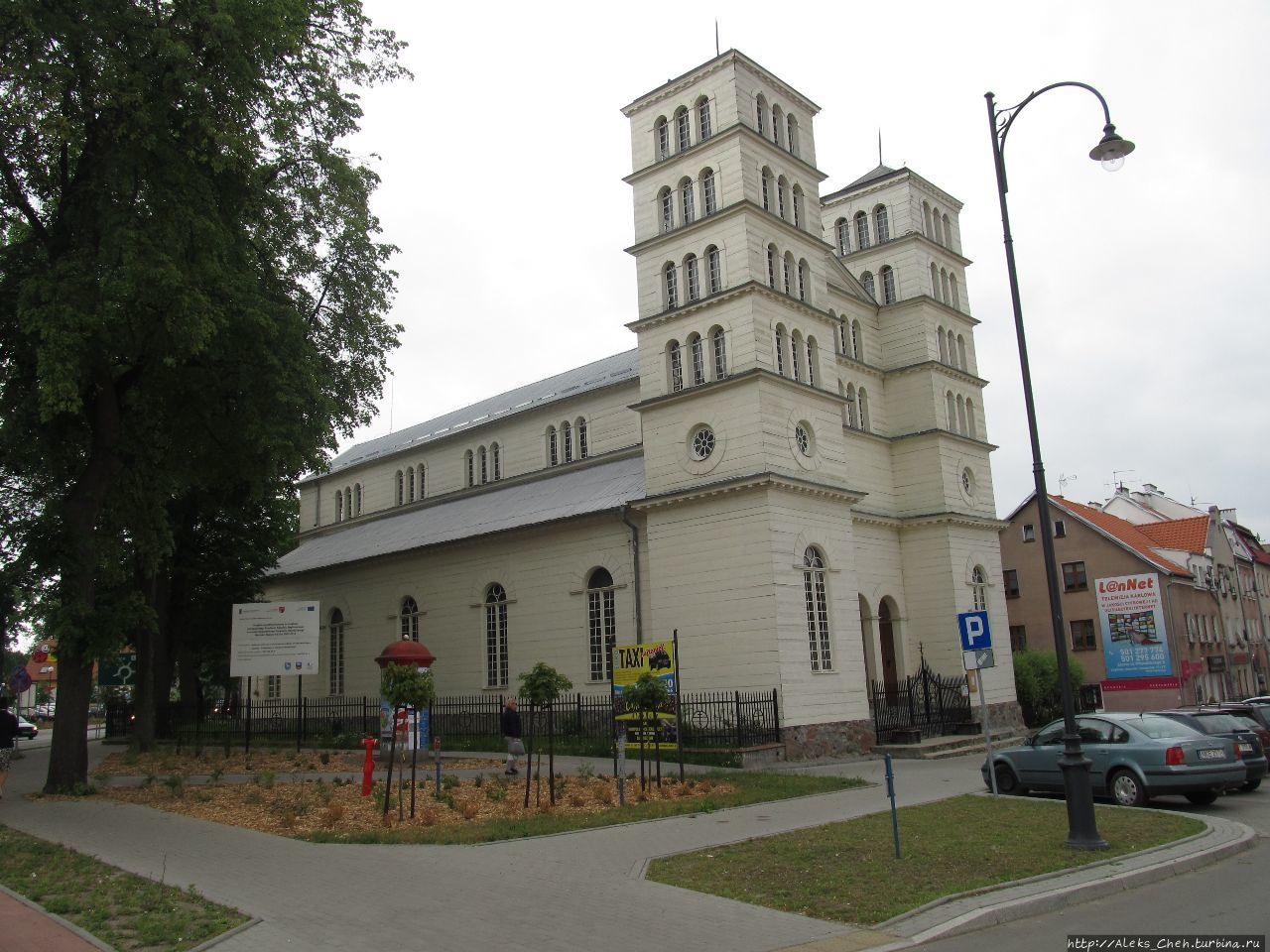 Бывший евангелический костел, сейчас православная церковь св. Петра и Павла Лидзбарк, Польша