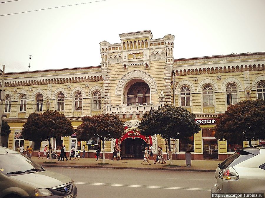 Здание бывшей Думы. Кишинёв, Молдова
