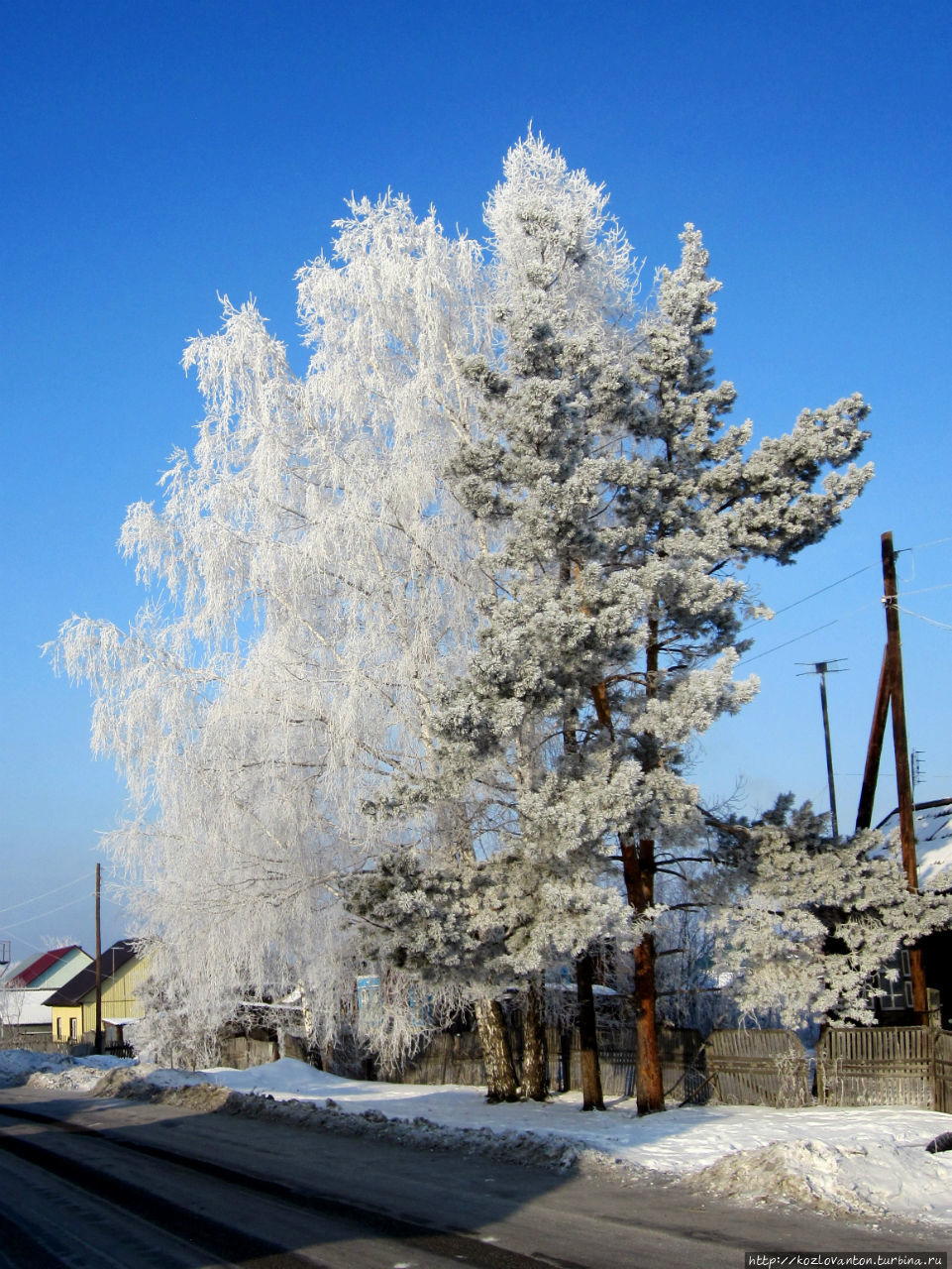 Зимняя сказка улицы Мартакова