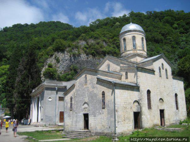 Церковь Симона Кананита Новый Афон, Абхазия