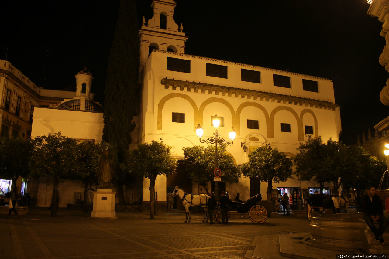 Ночная Севилья Севилья, Испания