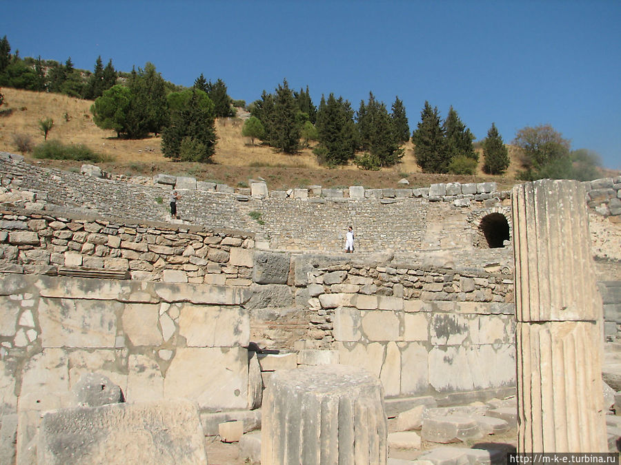 Одеон Эфес античный город, Турция Одеон Эфес античный город, Турция