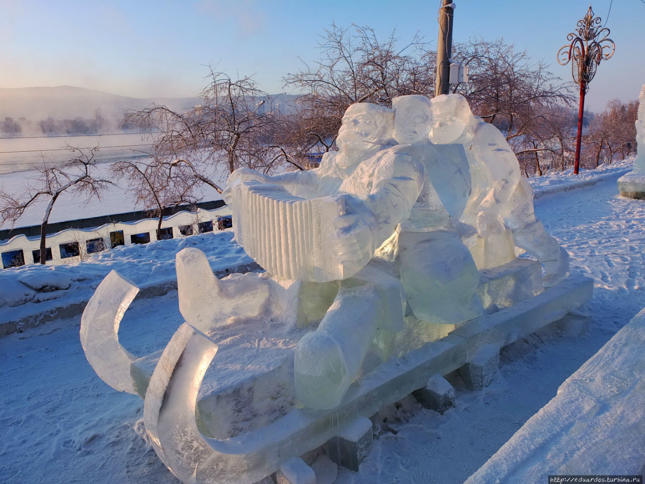 Волшебный лёд Сибири 2016 Красноярск, Россия