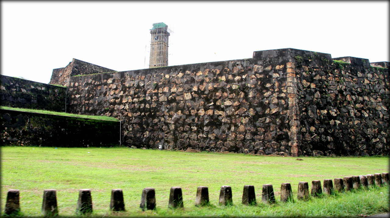 Самая большая крепость в Азии, построенная европейцами Галле, Шри-Ланка