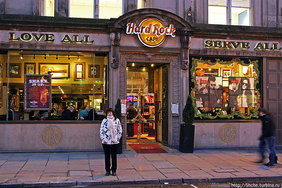 Hard Rock Cafe Эдинбург, Великобритания