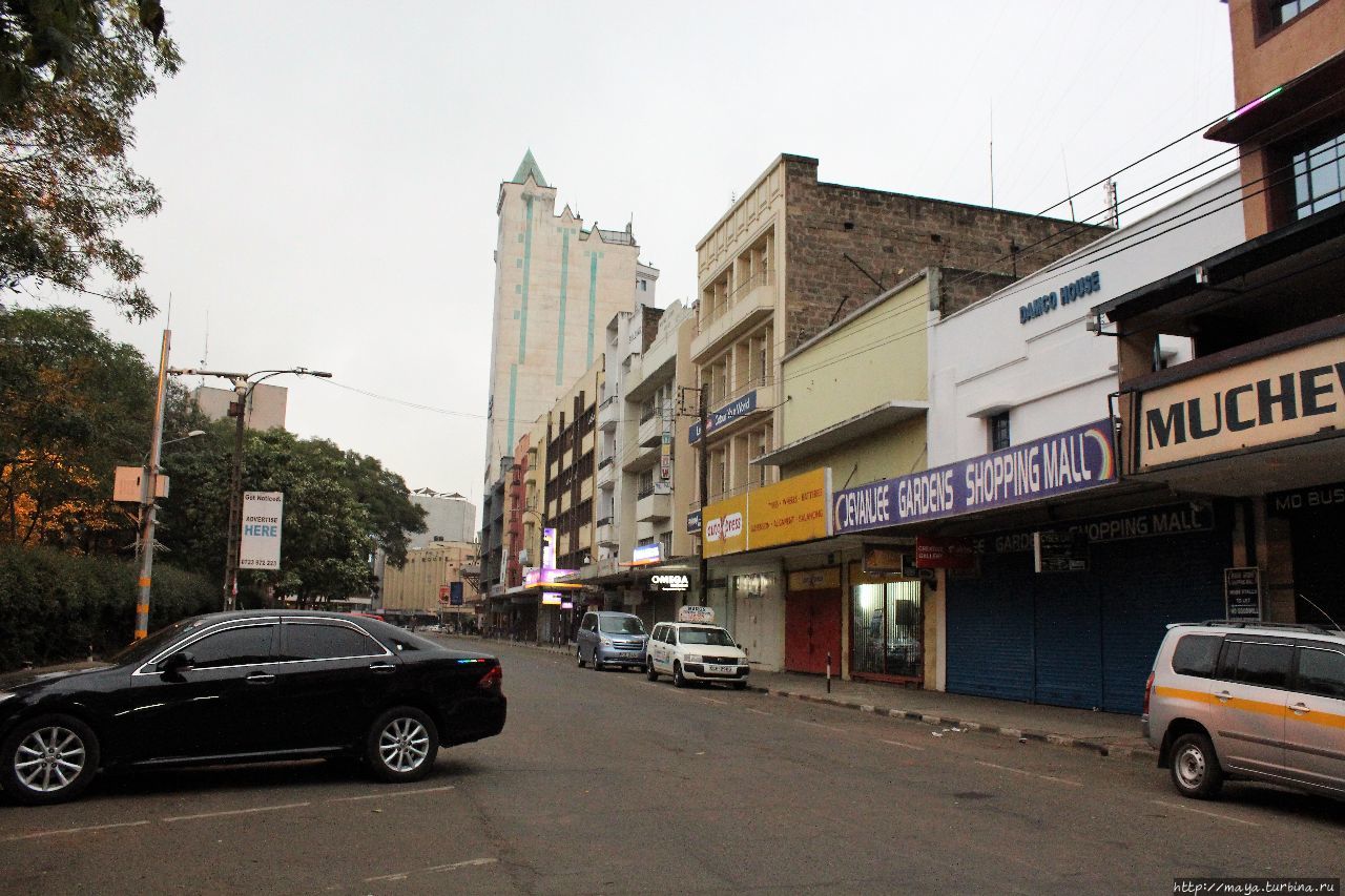 Обычная улица. Найроби, Кения