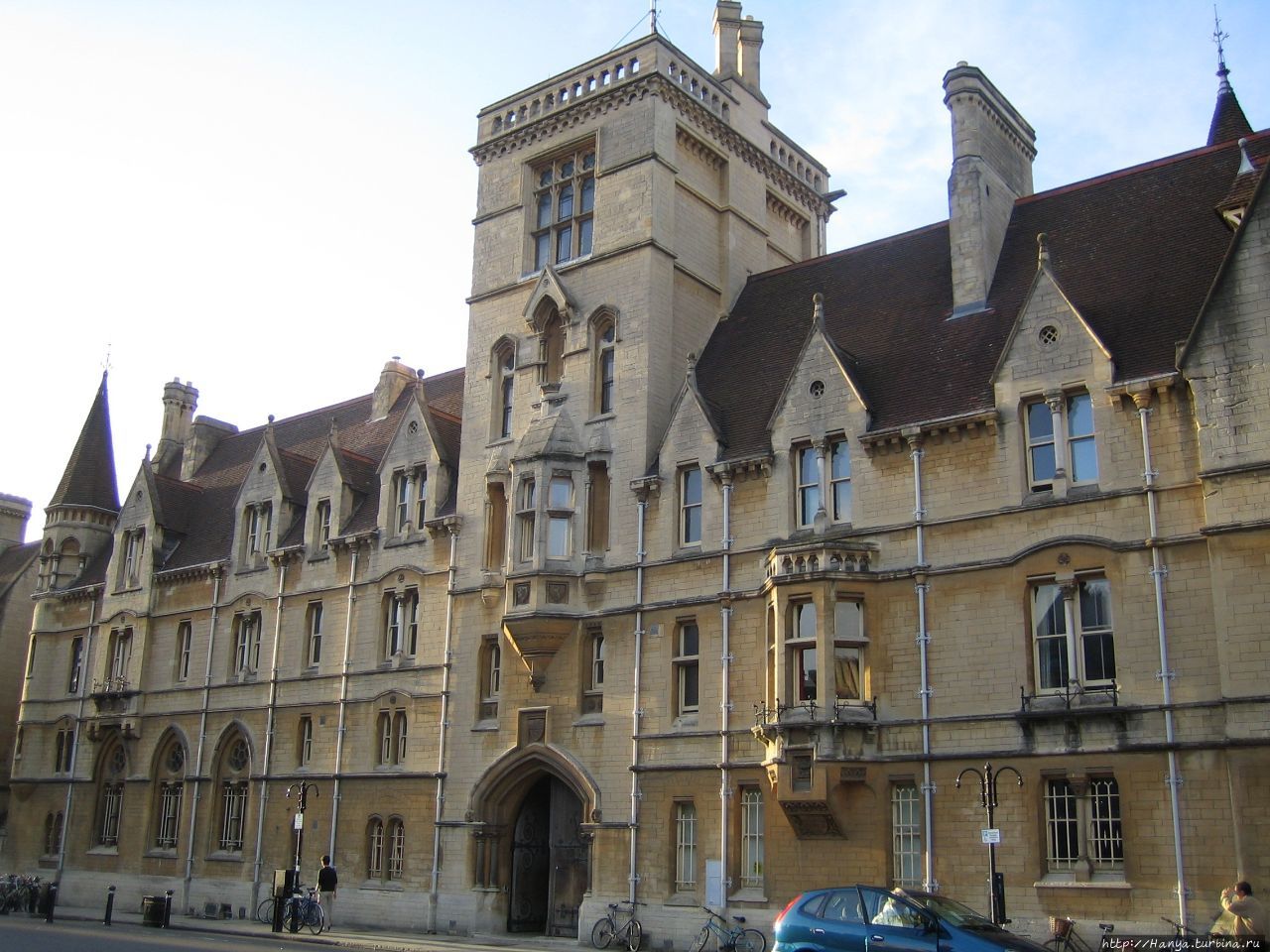 Оксфордское здание университета Оксфорд, Великобритания