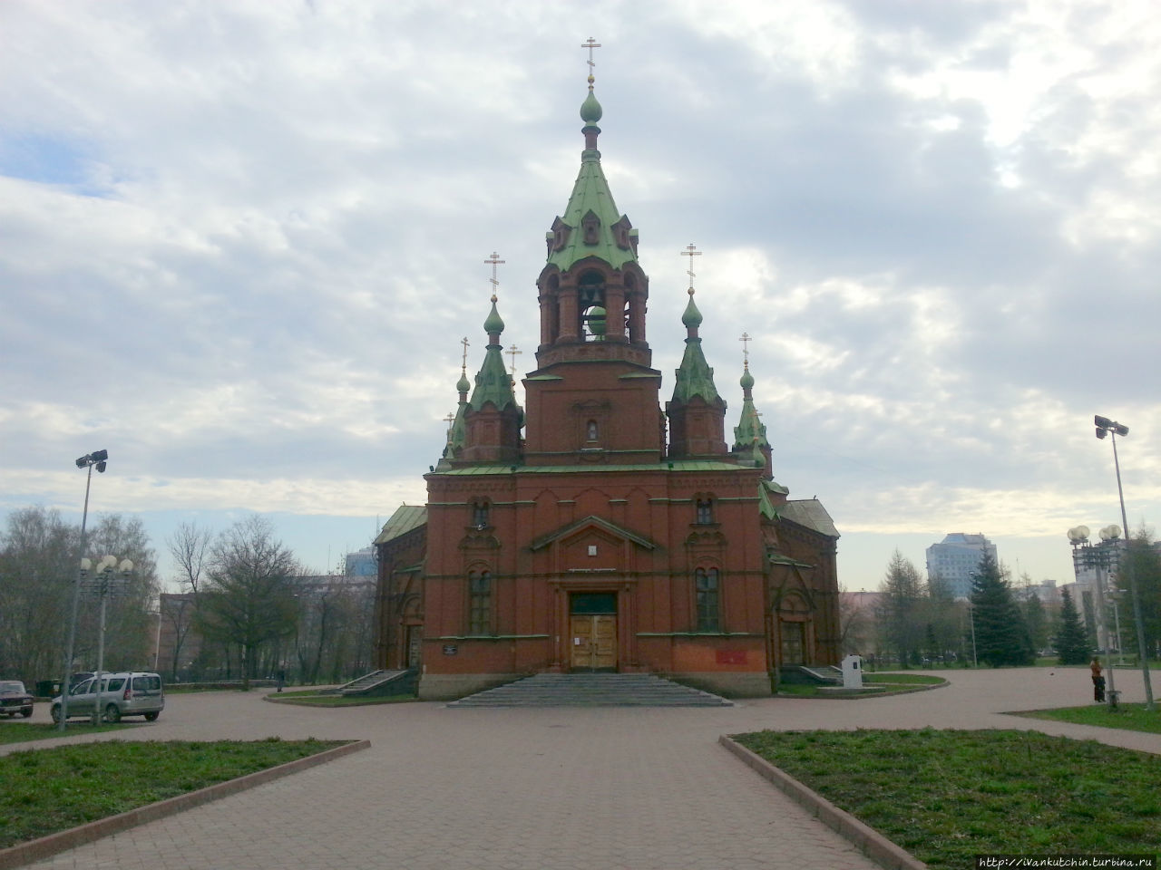 Фасад церкви Челябинск, Россия