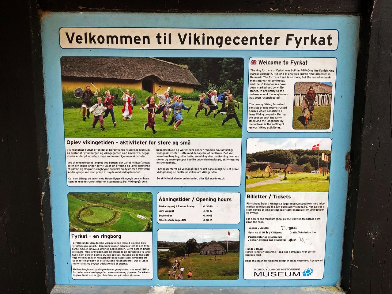 Фюркат (кольцевая крепость викингов) Хобро, Дания