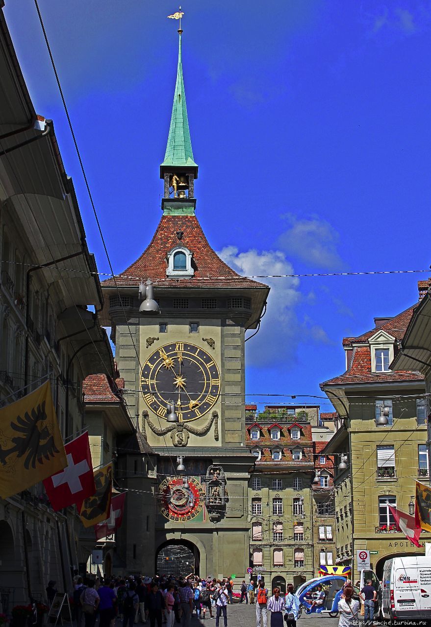 Башня Цитглогге (Часовая Башня) Берн, Швейцария