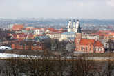 Вид на центр города со смотровой площадки