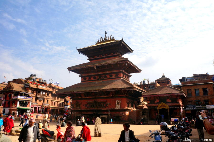 Дворцовая  площадь. Бхактапур, Непал