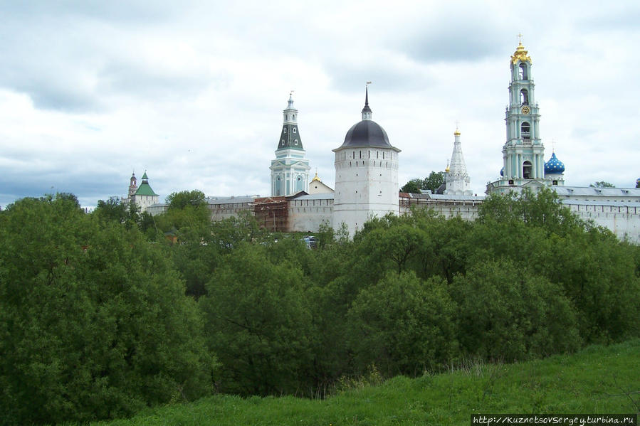 Крепостные стены Сергиев Посад, Россия