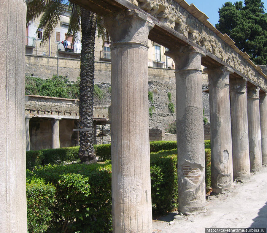 В тени Помпей: Herculaneum Эрколано, Италия