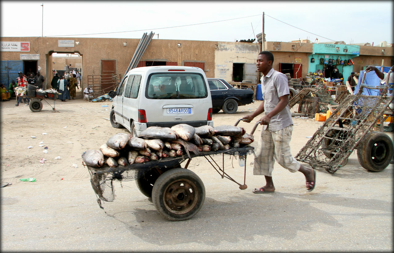 Невероятно живое и красочное место города Нуакшот Нуакшот, Мавритания
