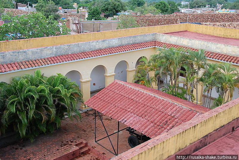 Внутренний дворик Тринидад, Куба