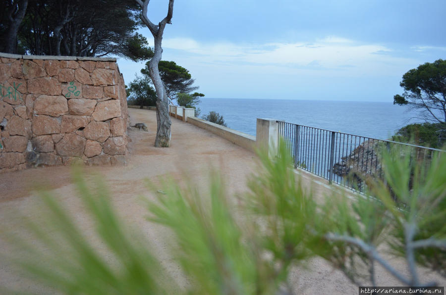 Русские в С`Агаро. Тропа Camino de ronda С'Агаро, Испания