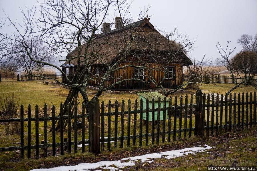 Латвийский этнографический музей в феврале Рига, Латвия