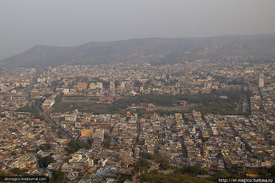 Джал Махал, Городской дворец, Хава Махал, Храм на горе Джайпур, Индия