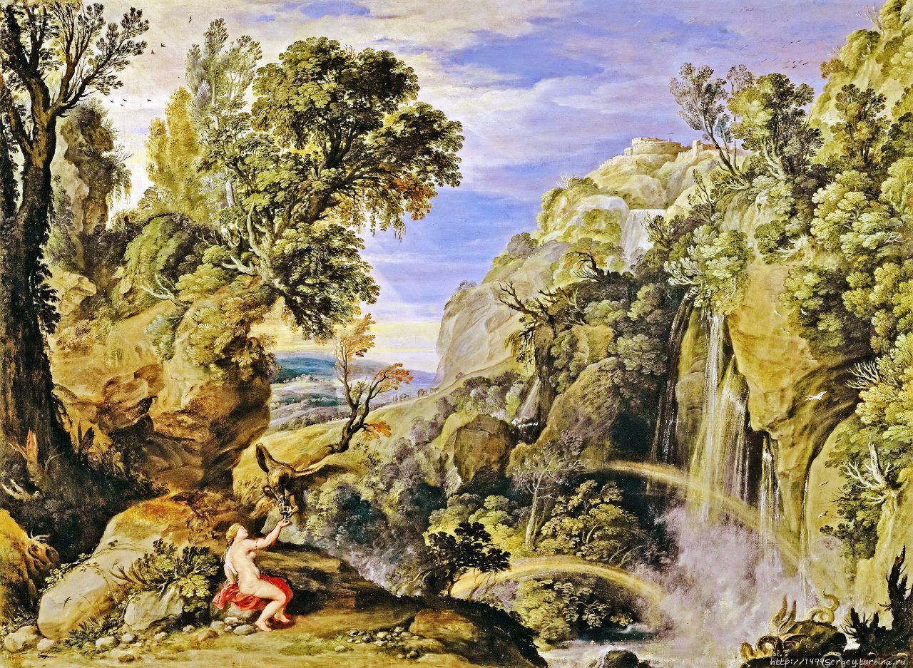Картина Пейзаж с Психеей и Юпитером Прчань, Черногория